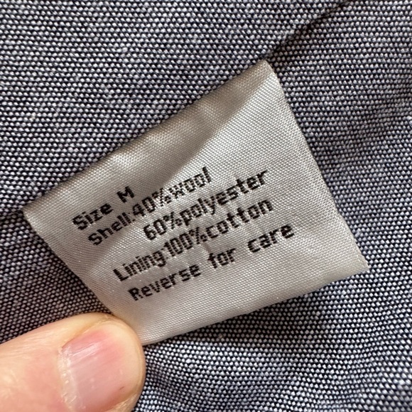 Edge By WD-NY Men’s Grey Floral Blazer Size Medium EUC - Picture 5 of 7